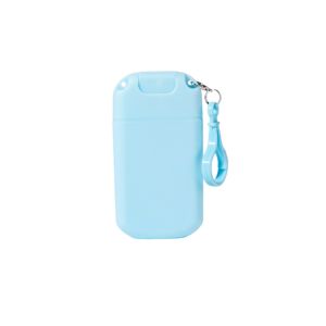 XIJIBAN Refillable Empty Spray Bottle 30ml Capacity Multiple Colors Card-style Spray Bottle Portable with Plastic Keychain Dispensing Bottles For Travel