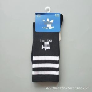 Clover ad Long thin colorful socks for all seasons mid-length cotton socks trendy short socks for men and women high-tube socks for couples