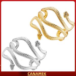 Miễn phí vận chuyển✨ Mở Con Rắn Trên Cánh Tay Bangle Vòng Đeo Tay Có Thể Điều Chỉnh Cánh Tay Cuff Bangle Vòng Đeo Tay Cho Phụ Nữ Đồ Trang Sức Thời Trang