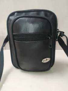 Slempang Spon KOREA Brown (Tahan Air Tahan Api Tidak Kusut) Original Back pack Polo