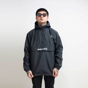 Breakside Jacket Hexsys - Black Jaket Pria