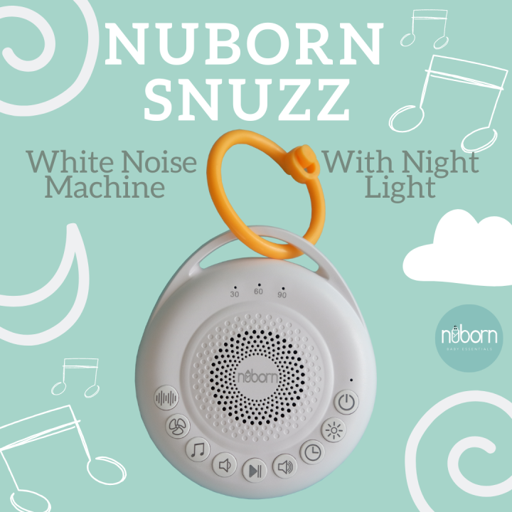 Nuborn Snuzz (Baby White Noise Machine with Night Light) Portable