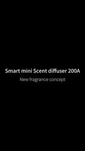 Wall Mounted Fragrance Diffuser Bluetooth Controlled Smell Distributor 170ml Professional Aroma Diffuser Electric Smell for Home