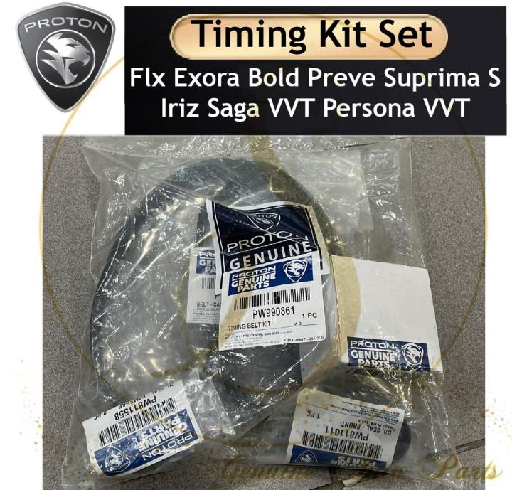 100% PROTON )TIMING BELT KIT SET PROTON FLX EXORA BOLD PREVE