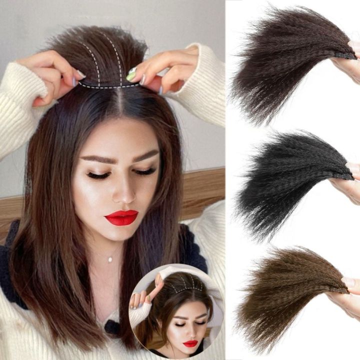 PRETTY Fluffy High quality Brown Hair Styling Tool Heat Resistant