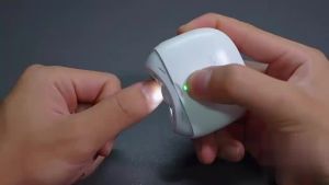New  Electric Automatic Nail Clipper Trimmer with Light for Baby Children Finger Toe Polishing Tools Nails Cutter Sharpener Grinder USB Rechargeable