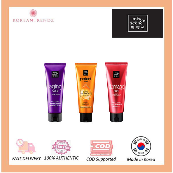 Mise' en scene Aging Care and Damage Care Treatment - 180ml | Lazada PH