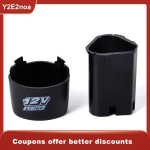 【Y2E2noa】 1Pc Plastic Case New 12V 18650 Lithium Battery Case Screw-Free Lithium Drill Rechargeable Battery Case