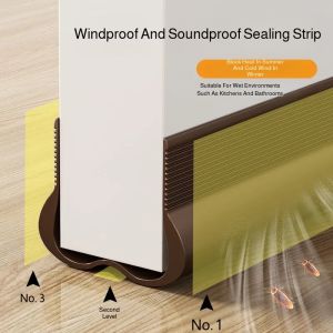 Sealing Tape Silent Noise Reduction Sealing Strip Non-tear Soft Anti-aging Good Fit Non-deformable