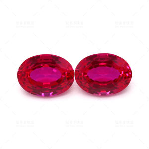 Wholesale and retail of high quality AGL certified 6x8mm oval cut rubies for luxury custom jewelry