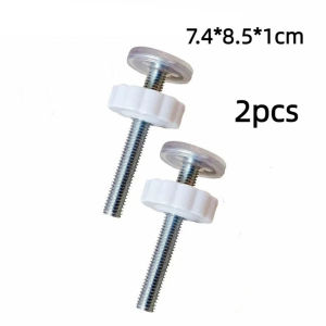 2PCS M10 Safety Fence Screws Extender Pressure Threaded Spindle Rods for Stair Railing Gates