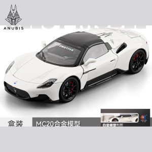 Mô Hình Xe Ôtô Kim Loại 1/24 Siêu Xe MASERATI MC20 CIELO Dùng Để Trưng Bày Bàn làm Việc