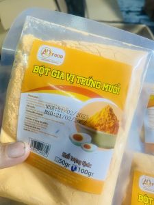 Bột gia vị trứng muối 100g ( dùng trực tiếp vào món ăn )
