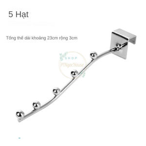 [HÀNG CÓ SẴN] Móc Bi Treo Quần Áo Tay Bi Cố Định Tường Tiết Kiệm Không Gian