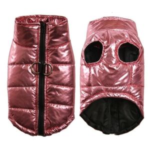 FLYING Winter Dog Warm Clothes Thickened Windproof Dog Hiking Jacket Fashion With D-ing Dog Bodysuit for Small Medium Dog
