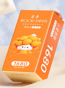 4 Layers Hanging Tissue Toilet Paper Big Bag Extractable Paper Towel Hand Paper Household Flat Paper