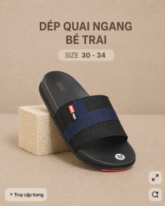 Dép quai ngang trẻ em (30-34)
