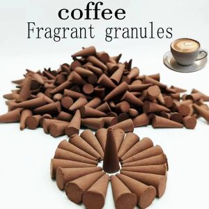 100 coffee-scented cone incense sticks for home interior odor removal