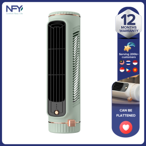 [leafless tower fan] household electric fan silent floor fan small dormitory cooling fan vertical desktop air conditioning fan