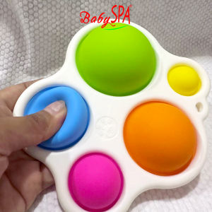 ♥♥♥ 𝐒𝐆 𝐒𝐞𝐥𝐥𝐞𝐫 BabySPA Baby Sensory Press Ball