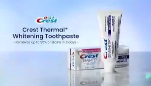 Crest Toothpaste 3D Whitening Toothpaste Removes Sns and Freshen Breath 90G