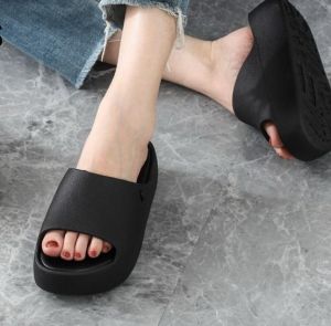 Sandal Selop Wedges Tinggi Wanita kekinian Import 2324  36-40  Sandal Jelly Simple Terbaru