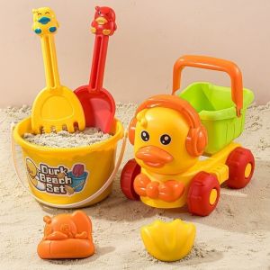 Oldlaiben Beach Toys for Kids Beach Game Set Digging Shovel Bucket Sand Toy Mainan Pasir Pantai 沙滩玩具