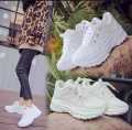 50 an Store - Sepatu Wanita Sneakers Hitam & Putih Letter A B C Terlarisss. 
