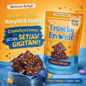 Gogofield Crunchy Brownie 50gr - Brownies Krispi
