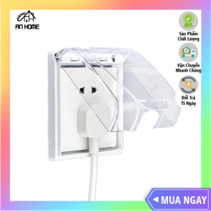 Hộp Đựng Ổ Điện Chống Thấm Nước ANHOM - Hộp Che Ổ Điện An Toàn Chống Thấm Nước- Hộp Chống Nước Che Mưa Cho Công Tắc Ổ Cắm