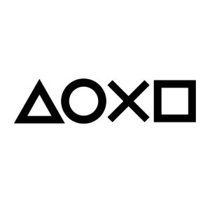 PlayStation Buttons Stickers for Motor Decal Waterproof Sticker Vinyl Decals for Motorcycle