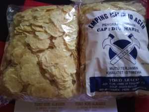 EMPING MELINJO ACEH MERK ARACO MARTIL 1 KG SUPER
