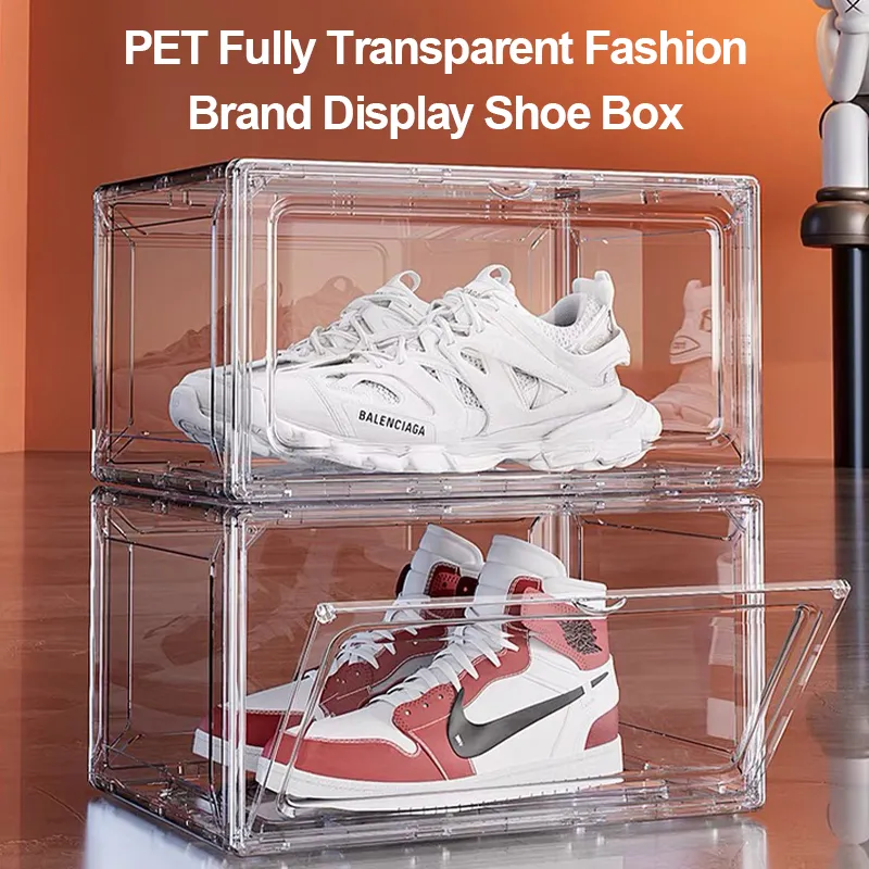 Acrylic Shoe Box Clear Shoe Holder Original Shoe Rack Organizer - Main Image