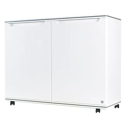 HomePro ตู้วางรองเท้า 4 ชั้น สีขาว แบรนด์ KING