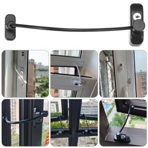 Child Door Window Restrictor Baby Safety Security Cable Locks Catch Wire Key h260702