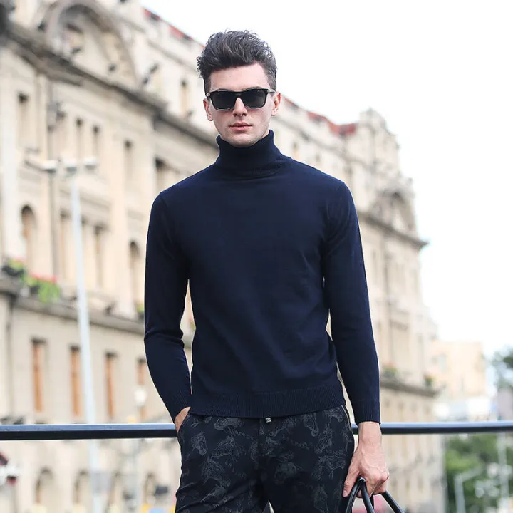 Turtleneck sweater shop mens style