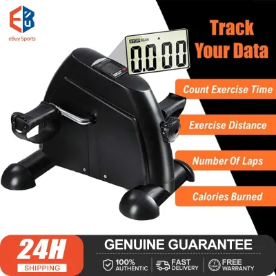 Multi-Functional Mini Pedal Exerciser LCD Display Fitness Bike for Rehabilitation & Daily Exercise Adjustable Resistance Cycle for Home Office & Physical Therapy Centers