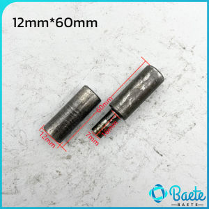 Baete Metal Cylindrical Hinge Welded Round Barrel Iron Shaft Gate Door Hinge