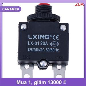 【CANAMEK】 Ngắt mạch bảo vệ quá tải công tắc cầu chì 3A 4A 5A 6A 8A 10A 15A 20A 30A