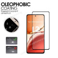 สำหรับ Oppo Reno12 F Reno12F 12F F12 5G 2024ป้องกันหน้าจอด้านหน้ากันรอยขีดข่วนความแข็ง9H คลุมทั้งหมดกระจกนิรภัยใสแก้วป้องกันฟิล์ม HD. 