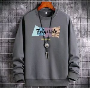 Sale Spesial Sweater Crewneck Elegan Kaos Pria Trendy Sweatshirt  Kasual Sweter Cowok  Fuly Style