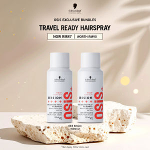 Schwarzkopf Professional OSiS Session 100ml Travel Size Duo RM87 [Worth RM90]