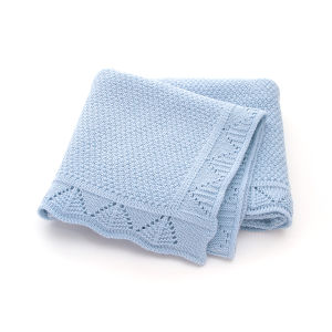 Baby Blankets Knitted Newborn Infant Swaddle Wrap Blanket 100*80cm Toddler Kids Stroller Bedding Covers