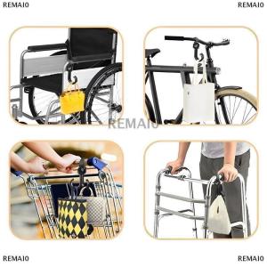 [COD] REMAI0 Multifunctional Baby Stroller Double Hooks Shopping Cart Hanging Bag Hanging Buckles Car Back Seat Hook Universal Accessories