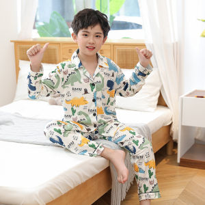 Piyama Lengan Panjang Anak Import Umur 2-12 Tahun Setelan Korean Style Premium Medan Cod KURO