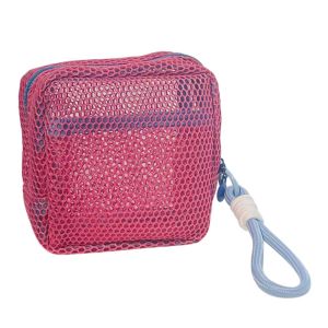 ELITEDEALSHUB Large Capacity Storage Bag Dopamine Color with Handle Toiletry Bag Durable Coin Purse