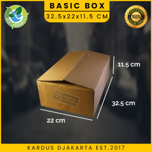 (5PCS) KARDUS / KARTON BOX POLOS Uk. 325x22x115 CM