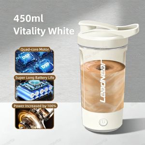2026 Electric Blender Cup Portable Blender Cup Milk Powder Protein Powder Blender Automatic Shaker Cup Home Travel Outdoor Sports Gym