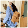 QFDI 🌼【COD】🌼 cặp sách capybara cặp capypara đi học Balo gấu capybara túi kẹp nách y2k balo học sinh căp học sinh capybara balo cho bé gái túi capybara Đồ chơi nhồi bông cho trẻ em ba lô thời trang cá nóc Ba Lô Túi Đeo Vai Nữ dễ thương balo capybara. 