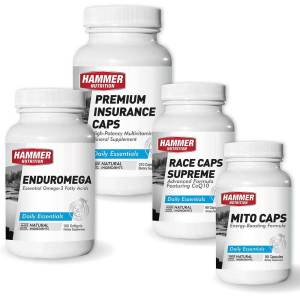 Hammer Nutrition Original Daily Essentials Kit | Daily Sports Nutrition Supplement Set